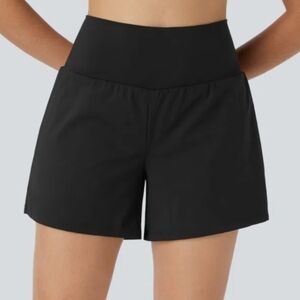 XL Long Halara black shorts